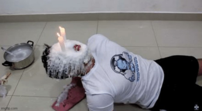 mhhhhhhh candle wax *explodes my balls* | made w/ Imgflip meme maker