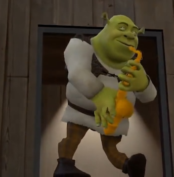 High Quality Shreksophone Blank Meme Template