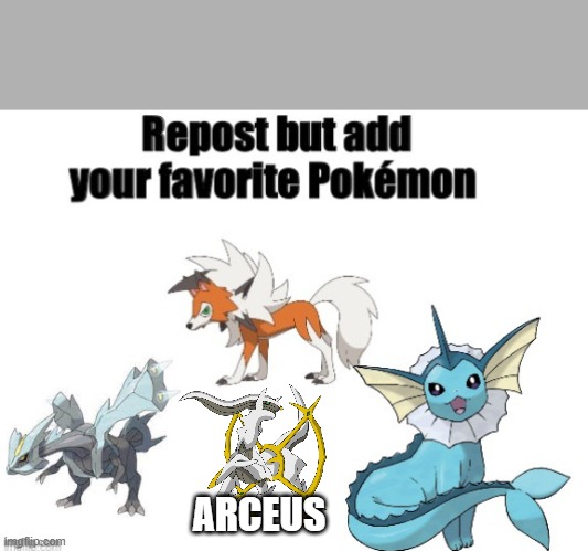 Arceus my fav | ARCEUS | image tagged in pokemon | made w/ Imgflip meme maker