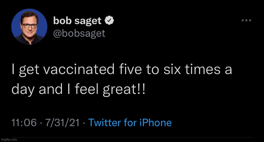 RIP | image tagged in bob saget | made w/ Imgflip meme maker