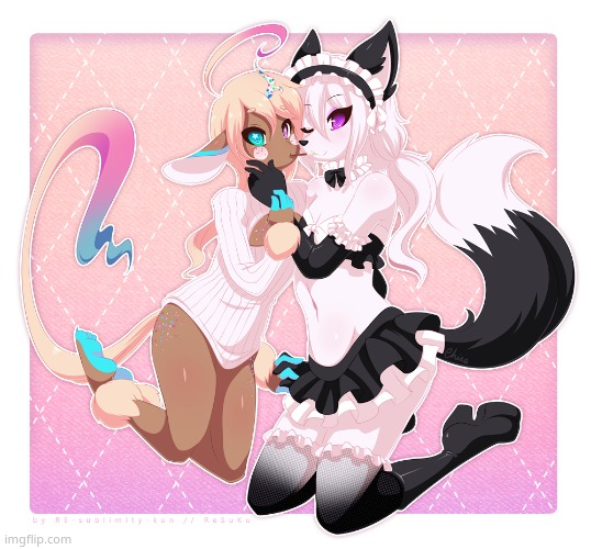 so cute! | image tagged in femboy furry art | made w/ Imgflip meme maker