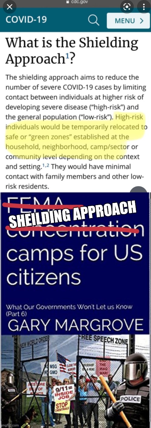 SHEILDING APPROACH | image tagged in i survived camp fema | made w/ Imgflip meme maker
