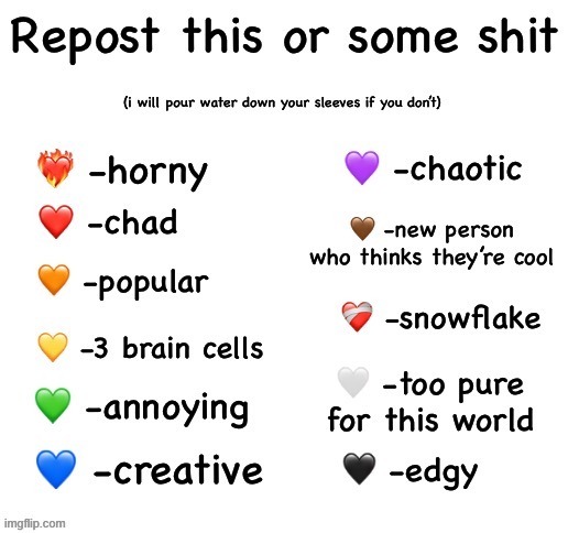 please don't pour water down my sleeves | made w/ Imgflip meme maker