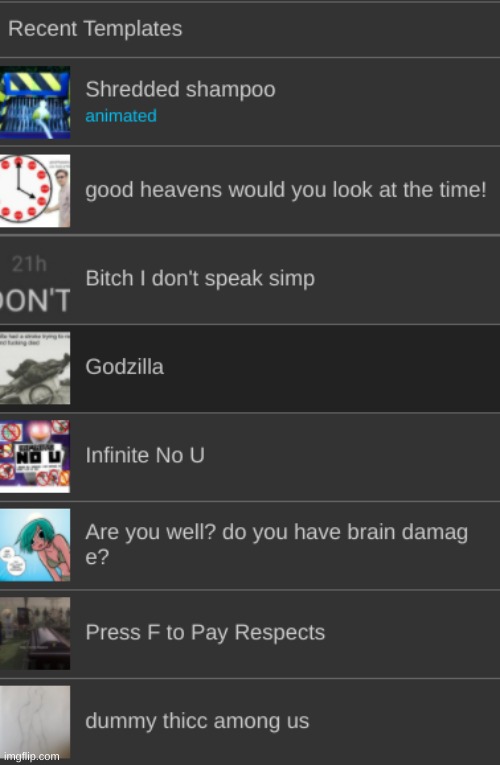 Most recent temps | made w/ Imgflip meme maker