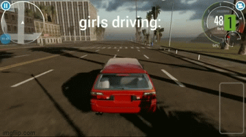 Girls Drifting Vs Boys Drifting !! Memes #viralmemes #mem 