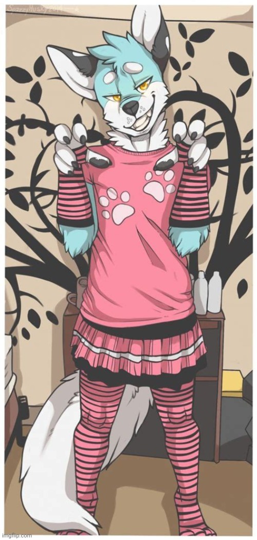 Cute femboy furry ÖwÖ | image tagged in femboy furry | made w/ Imgflip meme maker