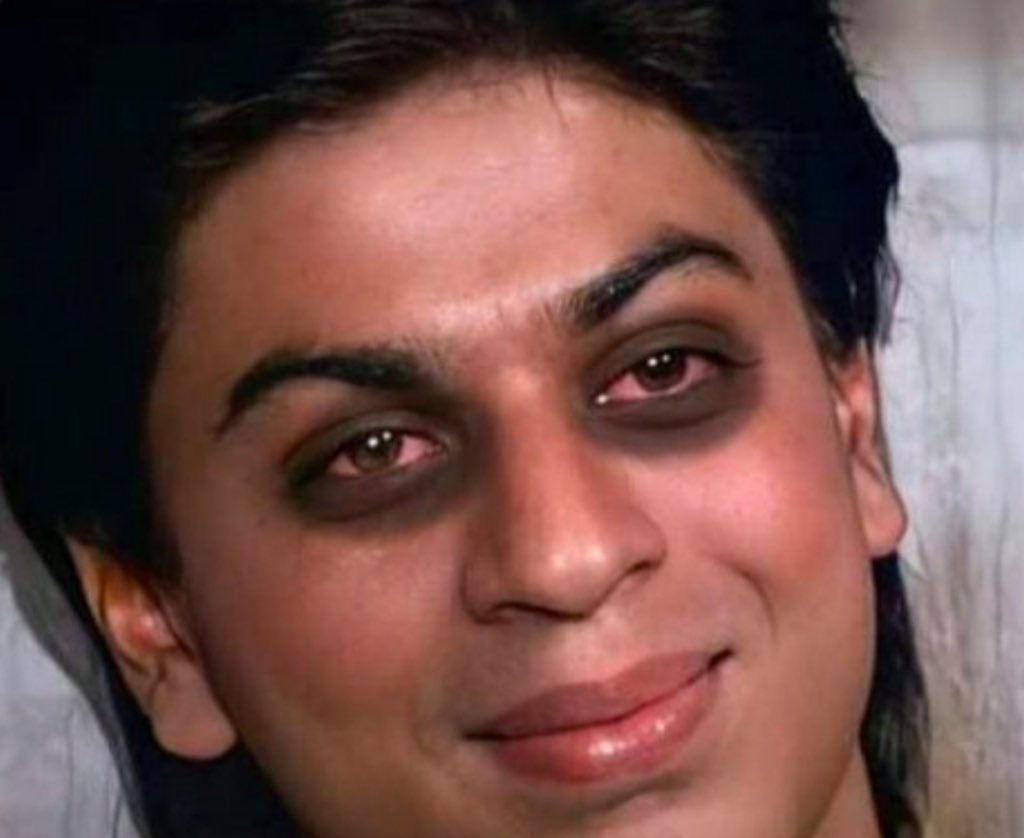 High Quality SRK DARK CIRCLES Blank Meme Template