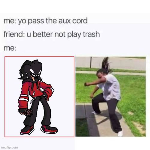 Agoti's songs slap real hard! | image tagged in yo pass the aux cord | made w/ Imgflip meme maker