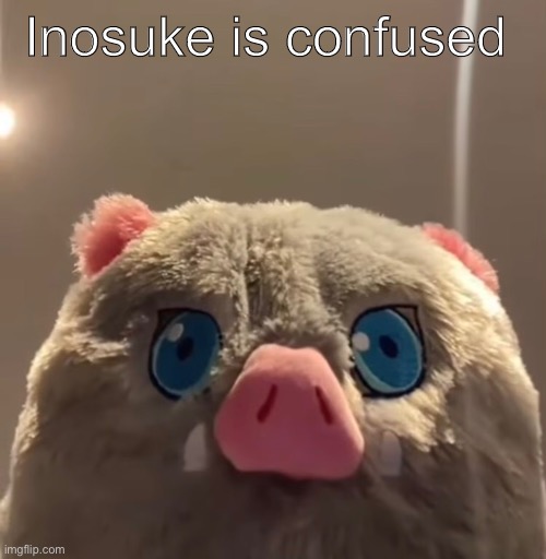 Inosuke is confused | made w/ Imgflip meme maker