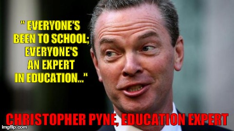 Image tagged in christopher pyne - Imgflip