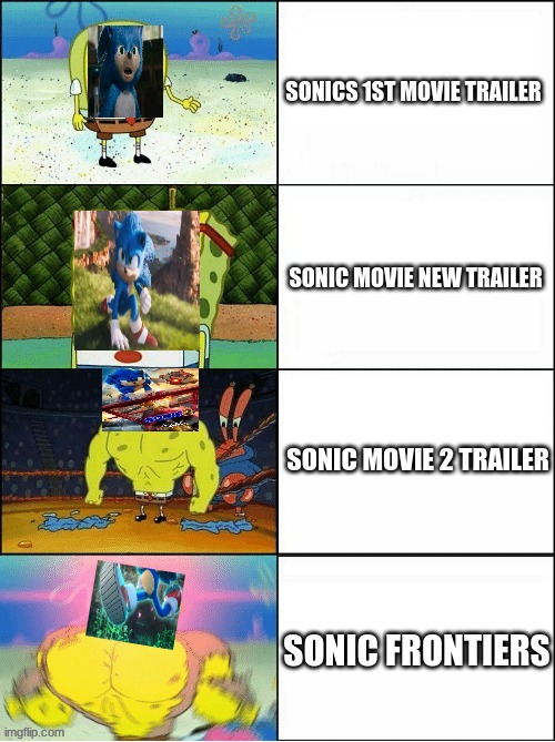 Buff sponge hog | image tagged in sonic,sonic the hedgehog,spongebob | made w/ Imgflip meme maker