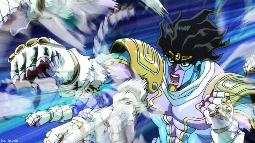 star platinum | image tagged in star platinum | made w/ Imgflip meme maker