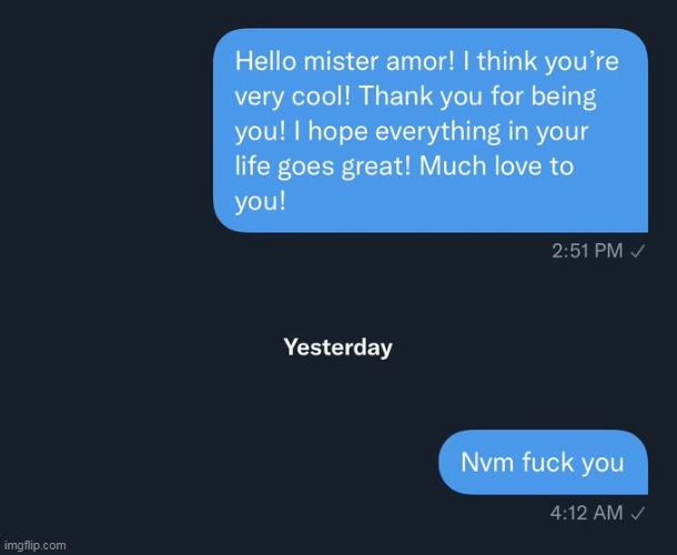 Bread 6 months ago to danny : | made w/ Imgflip meme maker