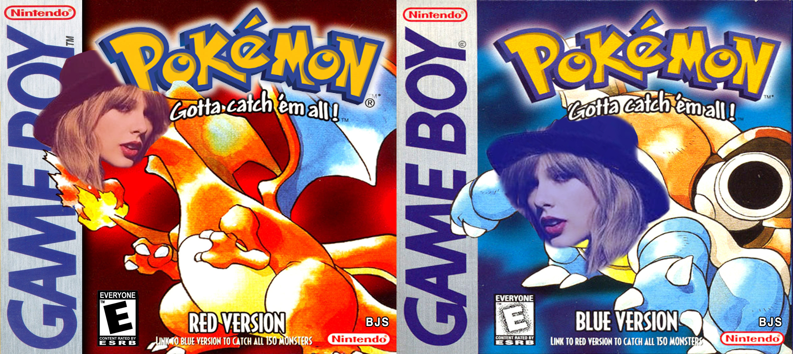 Pokemon Red or Blue - Taylor Swift Blank Meme Template