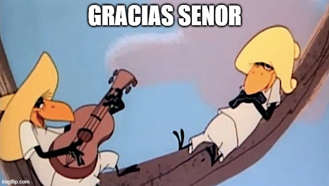 GRACIAS SENOR | made w/ Imgflip meme maker
