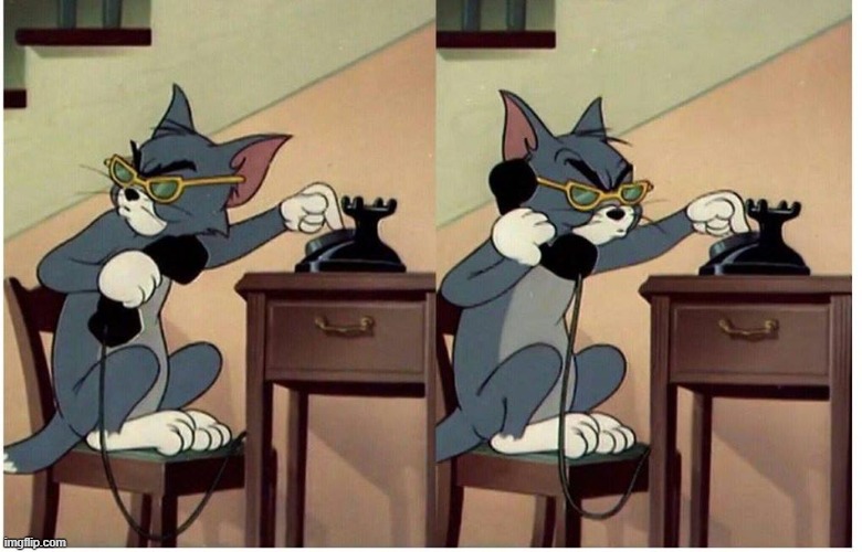 Tom calling | image tagged in tom calling | made w/ Imgflip meme maker