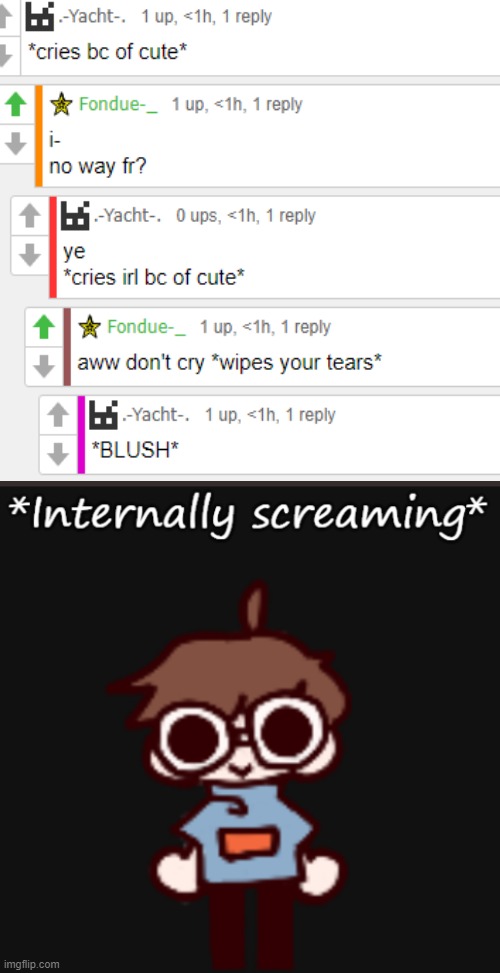 image tagged in goggy internally screaming | made w/ Imgflip meme maker