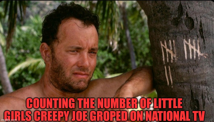 COUNTING THE NUMBER OF LITTLE GIRLS CREEPY JOE GROPED ON NATIONAL TV | made w/ Imgflip meme maker