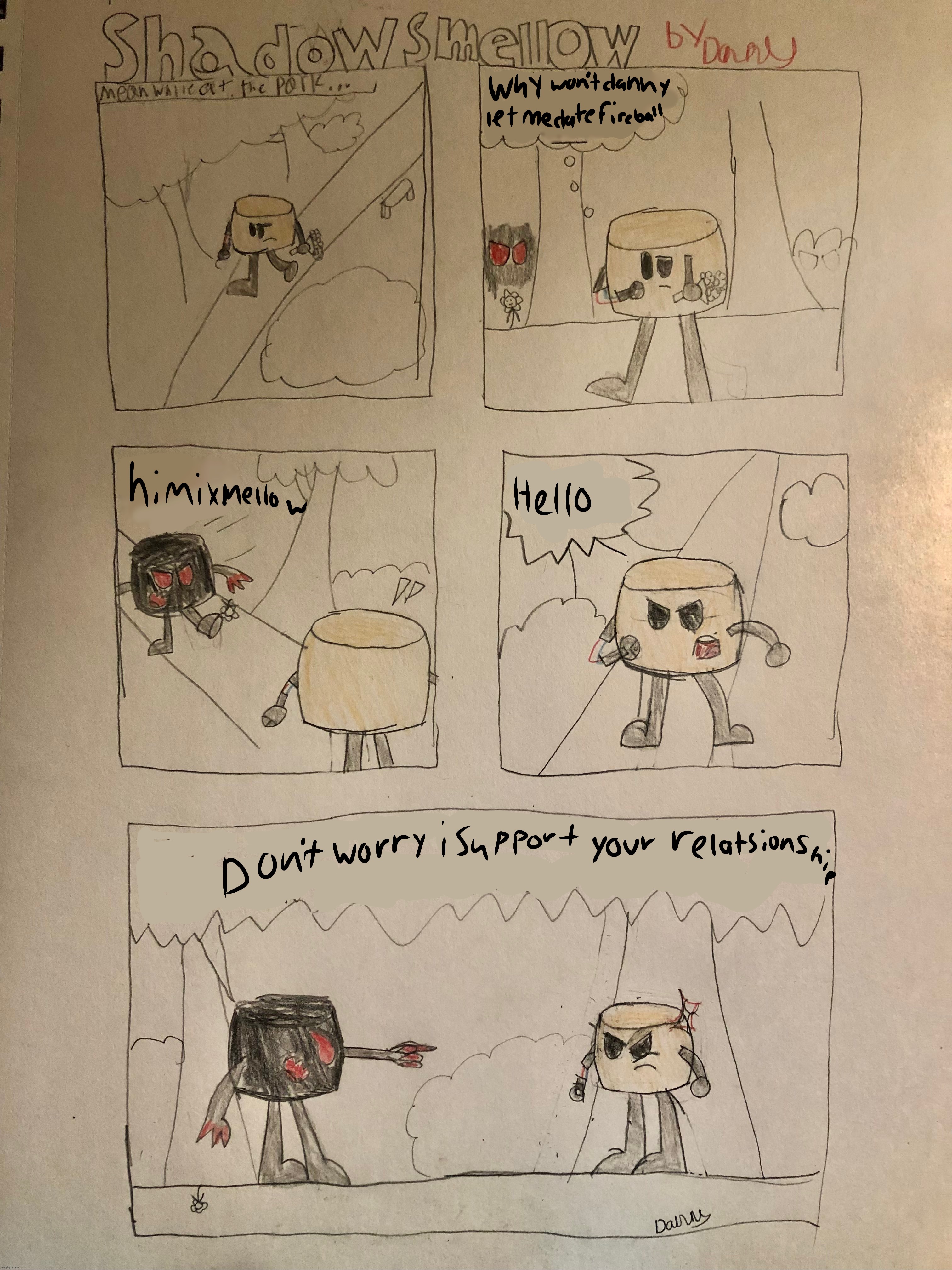 I fixed Danny’s comic lol | made w/ Imgflip meme maker