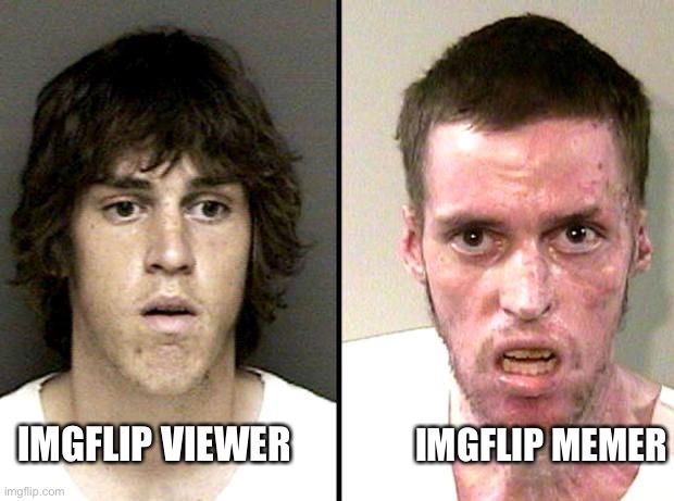 Before and After Imgflip | IMGFLIP MEMER; IMGFLIP VIEWER | image tagged in before and after imgflip | made w/ Imgflip meme maker