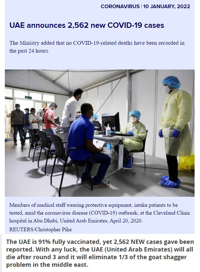 UAE (United Arab Emirates) COVID-19 Update | image tagged in covid update,uae,united arab emirates,nomoregoatshaggers,goat shaggers,camel humpers | made w/ Imgflip meme maker