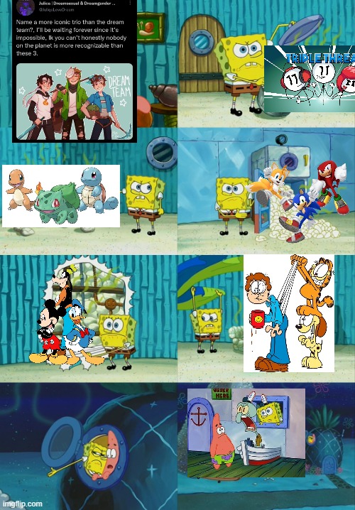 And many more I can list off | image tagged in spongebob diapers meme,memes,dank,dream stans lmao,funny | made w/ Imgflip meme maker