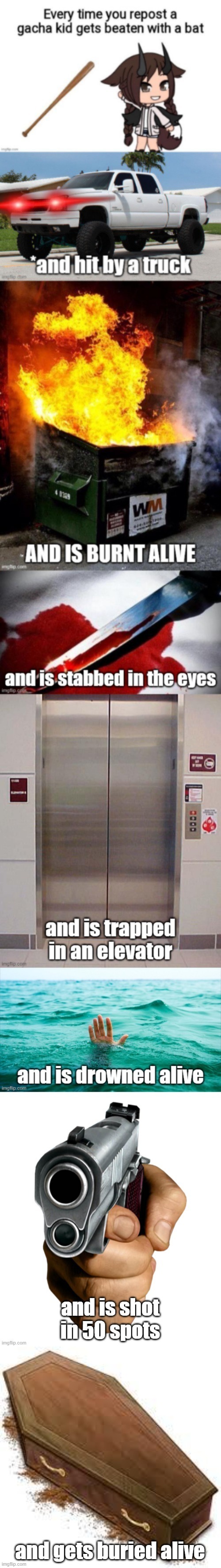 Gacha kids feeling pain :) | image tagged in gacha kids feeling pain | made w/ Imgflip meme maker