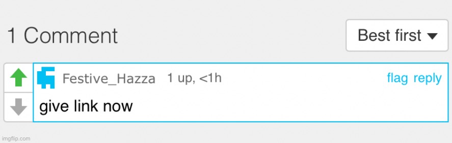 made w/ Imgflip meme maker