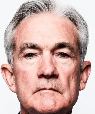 High Quality jerome powell head Blank Meme Template