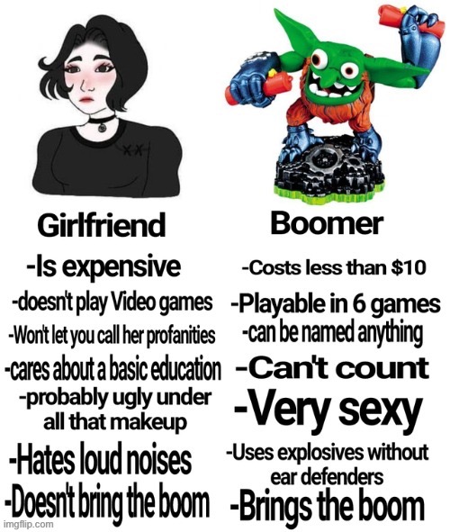 I’m now in love with boomer | made w/ Imgflip meme maker