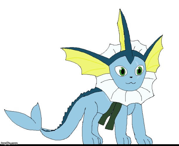 Oreo is done | image tagged in vaporeon | made w/ Imgflip meme maker