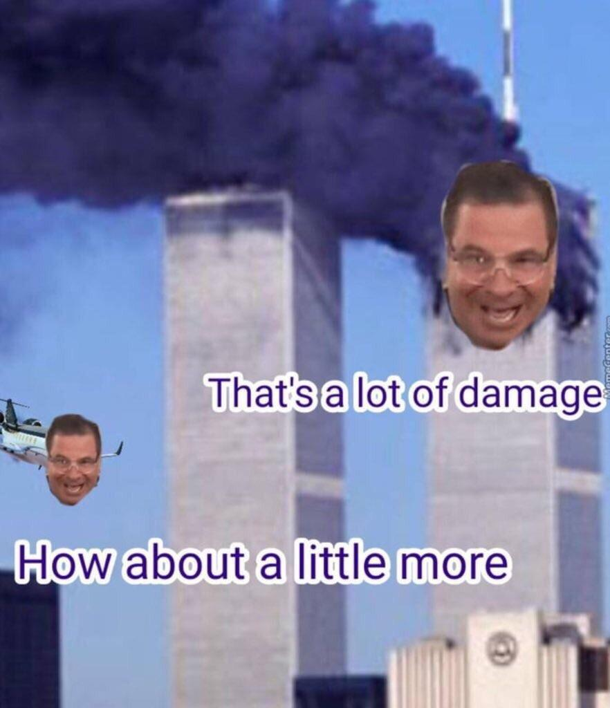 Thats a lot of damage 911 Blank Meme Template