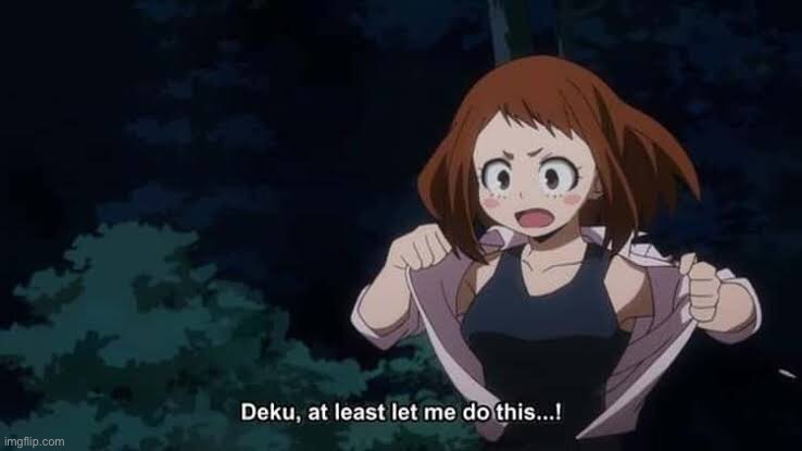 anime scenes without context | image tagged in mha,anime,no context | made w/ Imgflip meme maker