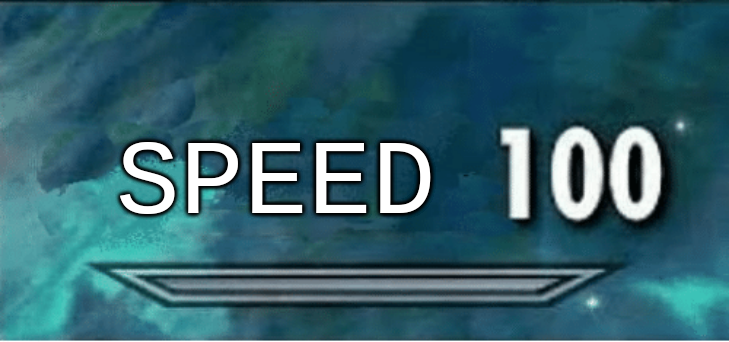 High Quality Speed 100 Real Blank Meme Template
