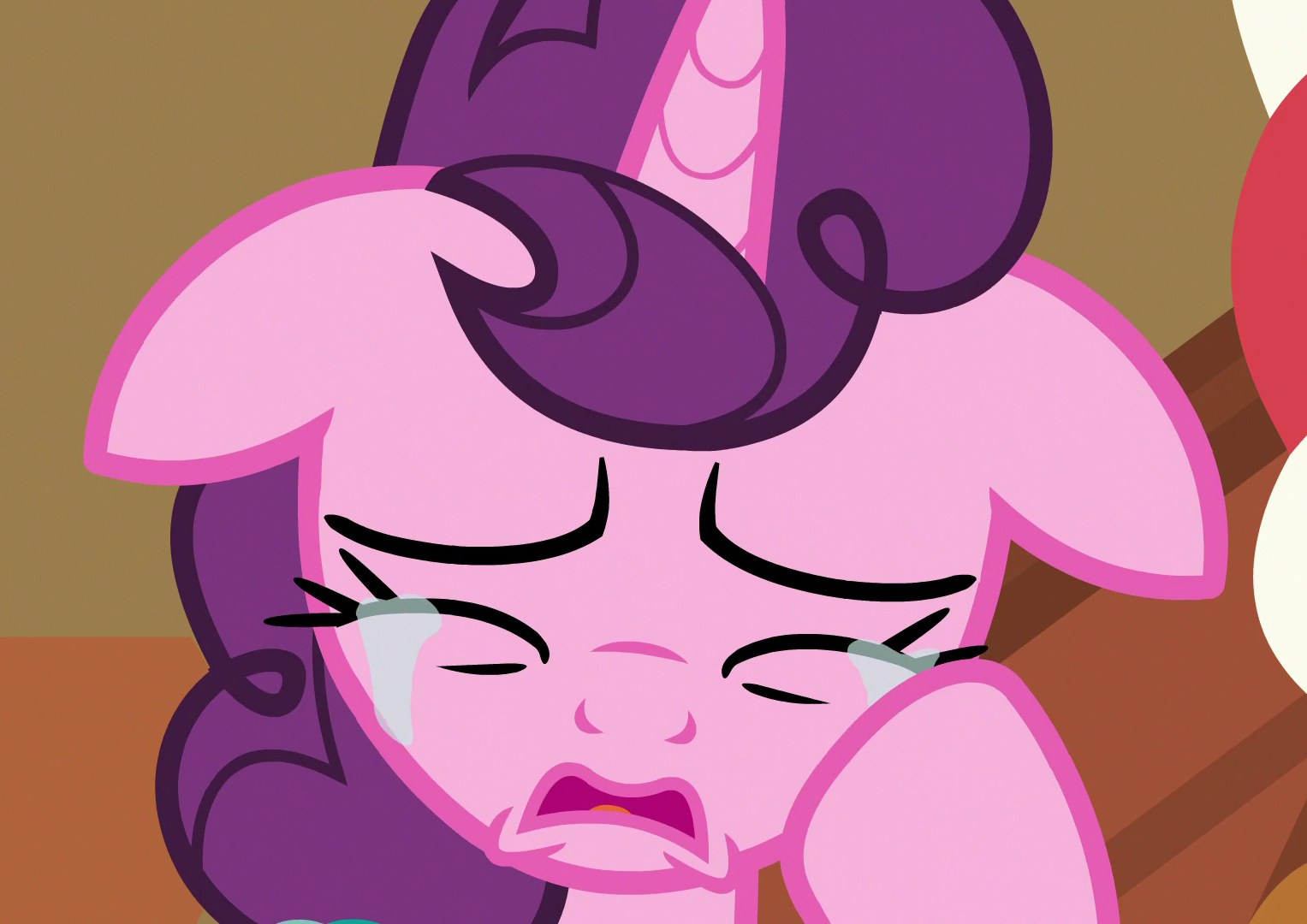 High Quality Heartbrokened Sugar Belle (MLP) Blank Meme Template