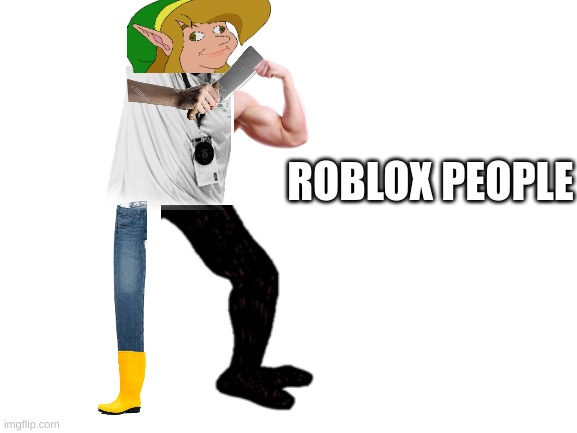 why do the do this |  ROBLOX PEOPLE | image tagged in roblox,weird stuff | made w/ Imgflip meme maker