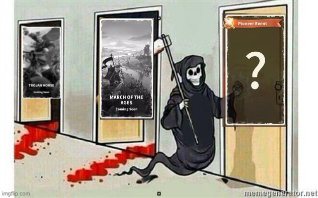 Grim Reaper Knocking Door | image tagged in grim reaper knocking door | made w/ Imgflip meme maker