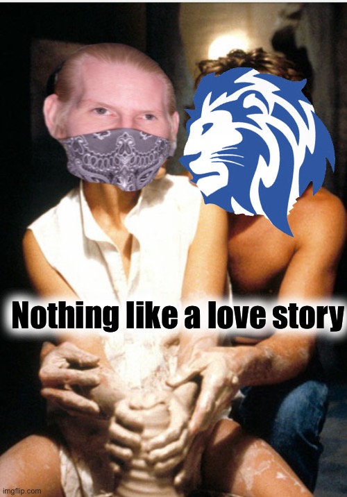 To the few who get this, what? You know it’s funny | Nothing like a love story | image tagged in ghost | made w/ Imgflip meme maker