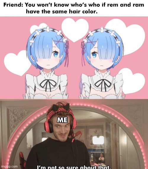 I can tell the difference easy | image tagged in anime | made w/ Imgflip meme maker
