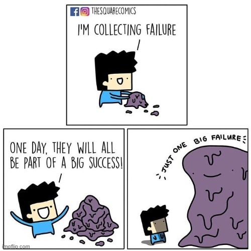 I'm in this comic and I don't like it. | image tagged in comics/cartoons,failure,thesquarecomics | made w/ Imgflip meme maker