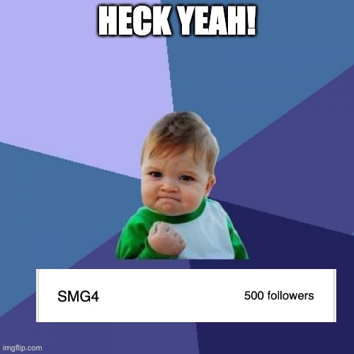 I can hardly believe this! | HECK YEAH! | image tagged in memes,success kid,random tag | made w/ Imgflip meme maker
