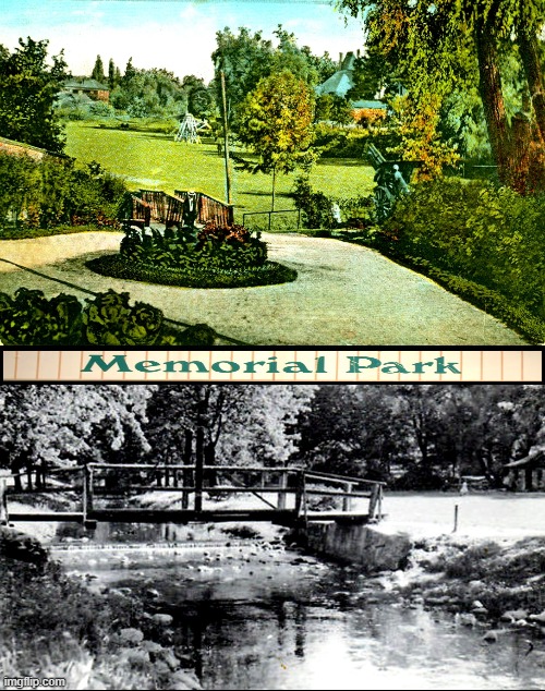 The Park | image tagged in victory,memorial | made w/ Imgflip meme maker
