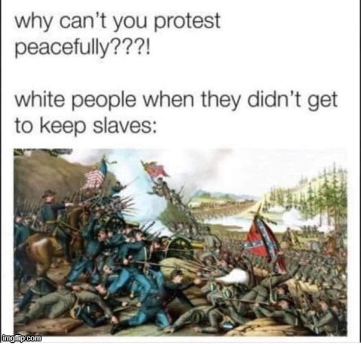 image tagged in blm,protest,riot,slavery,civil war,confederacy | made w/ Imgflip meme maker