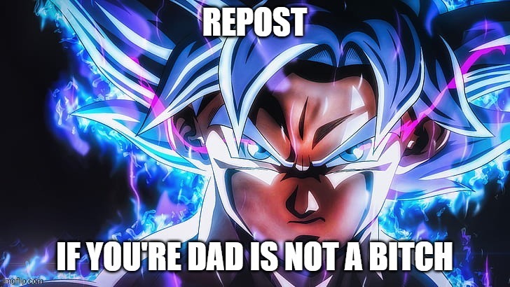 image tagged in repost,goku,ultra instinct goku | made w/ Imgflip meme maker