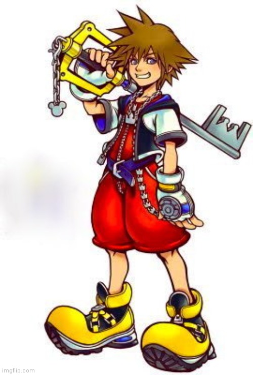 Kingdom Hearts Sora | image tagged in kingdom hearts sora | made w/ Imgflip meme maker