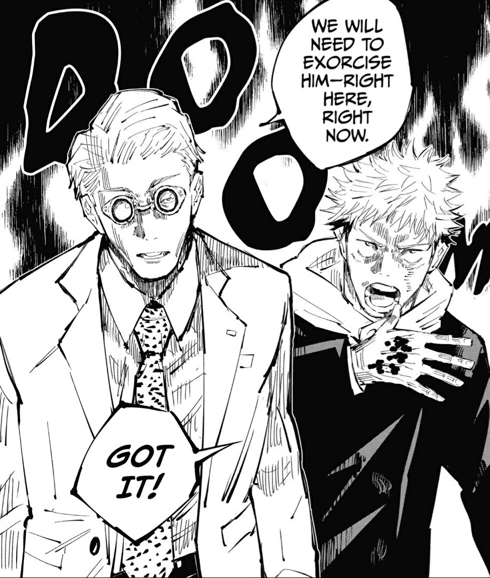 High Quality Jujutsu Kaisen We need to exorcise him Blank Meme Template