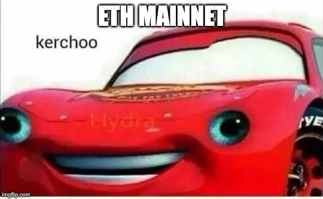 kerchoo | ETH MAINNET | image tagged in kerchoo | made w/ Imgflip meme maker