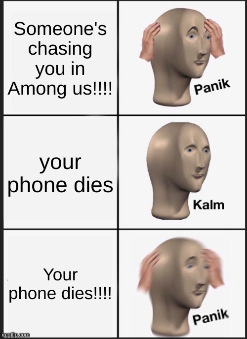 Phone logic Blank Meme Template