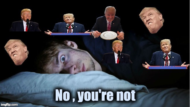 Extreme TDS | No , you're not | image tagged in extreme tds | made w/ Imgflip meme maker