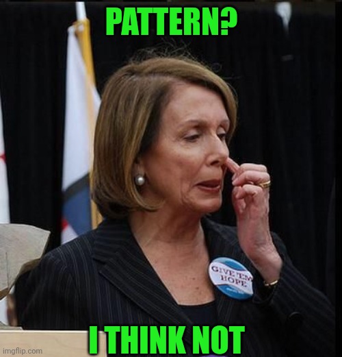 PATTERN? I THINK NOT | made w/ Imgflip meme maker